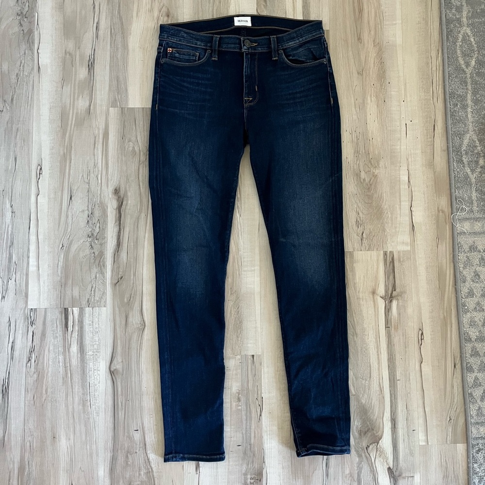 Hudson Women’s Dark Blue Skinny Jeans - Size 30